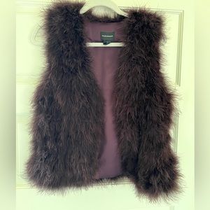 Club Monaco feather vest size SMALL